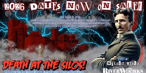 Death at the Silos! The Electrifying Silo Murder Mystery Dinner Returns to Buffalo RiverWorks!