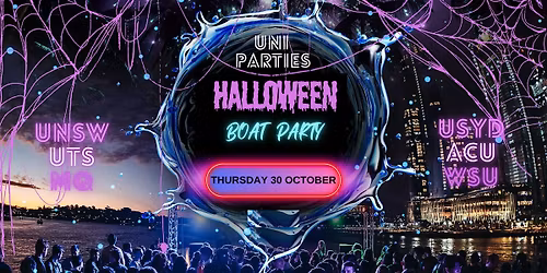 Official End of Semester Halloween Boat Party + Free After Party!