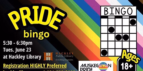 Pride BINGO at HPL