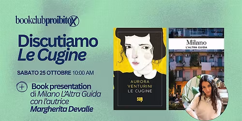 Bookclub Proibito: Le Cugine + special guest