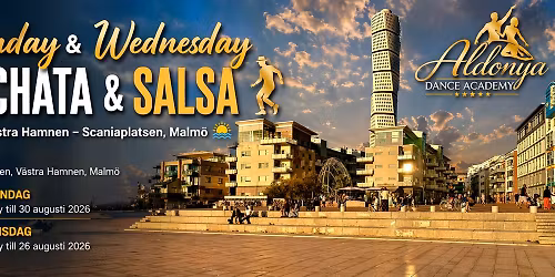 \u2605Bachata & salsa social dans \u2022 bachata workshops \u2022 varje onsdag & s\u00f6ndag \u2022 Scaniaplatsen \u2022 Aldonya\u2605
