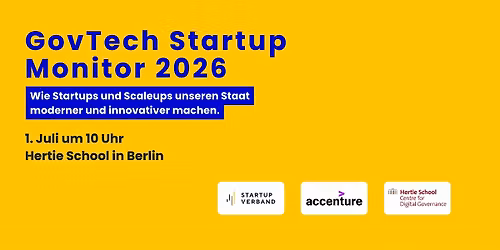 Ver\u00f6ffentlichung: GovTech Startup Monitor 2026