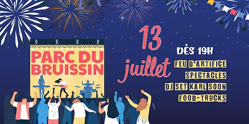 13 juillet au Parc du Bruissin