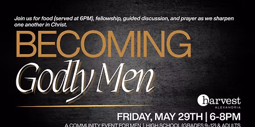 Becoming Godly Men