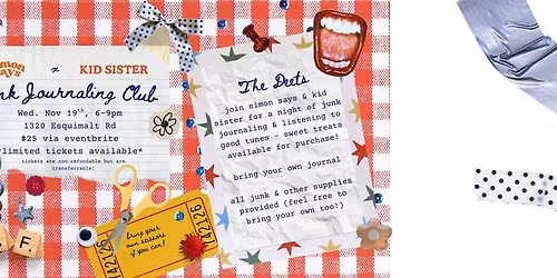 Junk Journaling with Kid Sister