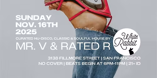 Feelmore Sundays with Mr. V & Rated R