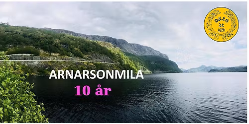 Arnarsonmila 2026 - 10-\u00e5rs jubilant!