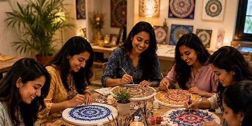 Dot Mandala Sip & Paint Workshop | BYOD | Downtown Lewisville