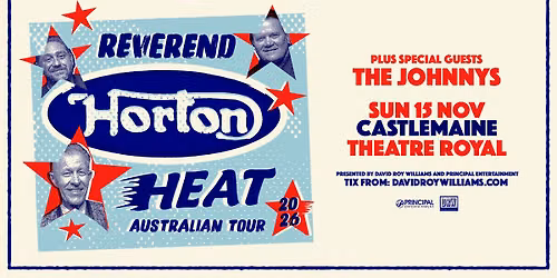 REVEREND HORTON HEAT | Theatre Royal, Castlemaine | Sun 15 Nov