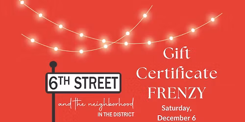 Gift Certificate Frenzy on 6th Street Promenade