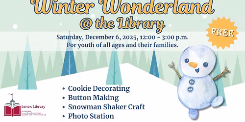 Winter Wonderland @ the Library