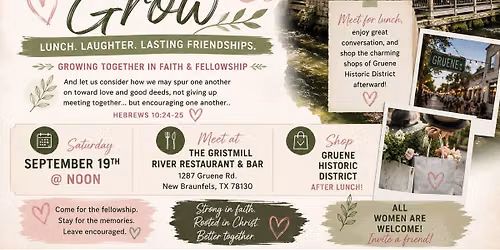 Women of Faith Gather & Grow