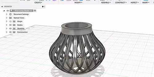 Intro to 3D Design with Fusion360 (Afternoon)