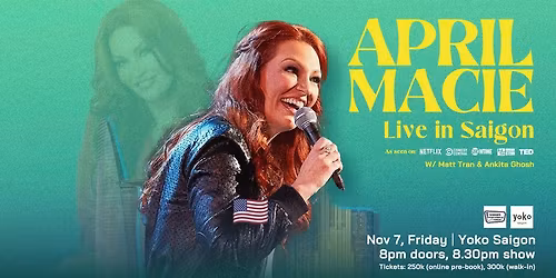 APRIL MACIE Live in Saigon