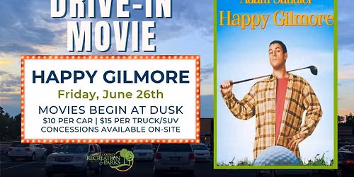 Drive-In Movie: "Happy Gilmore"