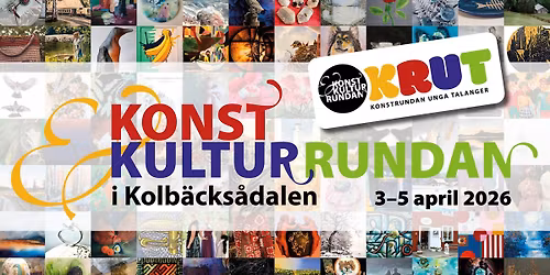 Konst- och kulturrundan i Kolb\u00e4cks\u00e5dalen 2026