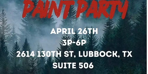 Twilight Paint Party \ud83d\udda4\ud83e\ude78