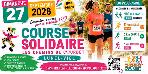 Course solidaire - Les chemins de Courbet