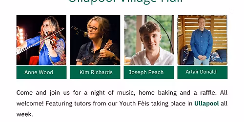 Community Ceilidh, Ullapool Village Hall