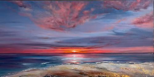 Sunset Seascapes acrylic painting workshop