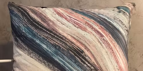 Learn how to use a Sewing Machine - Zipped Cushion