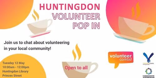 Huntingdon Volunteer Pop In