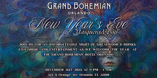 New Year's Eve Masquerade Ball