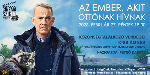 Az ember, akit Ott\u00f3nak h\u00edvnak a Cinema Sziget Filmklubban