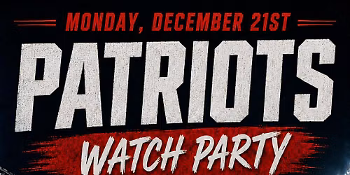 Patriots vs Chiefs Watch Party at The Greatest Bar
