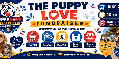 The Puppy Love Fundraiser at RONA+ in Pickering