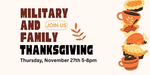 Military and West Park Family Thanksgiving Meal