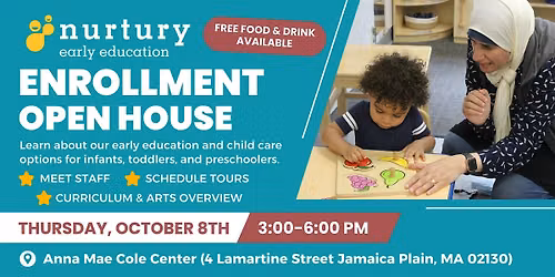 Nurtury Early Education Enrollment Open House
