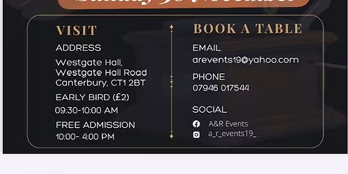 Canterbury antiques/vintage & collectors fair.