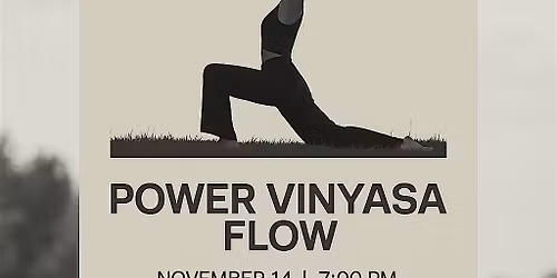 Power Vinyasa Yoga class