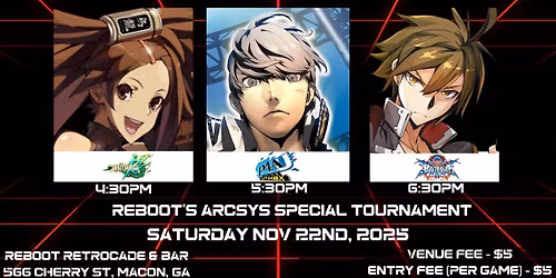 Reboot Arcsys Special Tournament