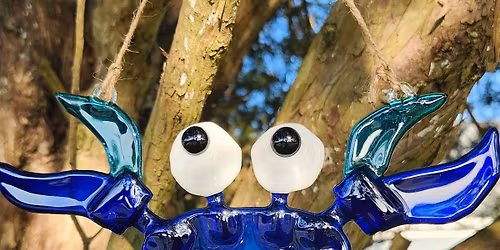 ****SOLD OUT***Crusty The Crab Fused Glass Suncatcher