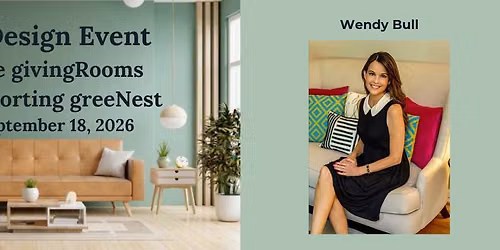 GreeNest givingRooms designer event