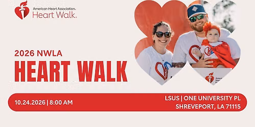2026 Northwest Louisiana Heart Walk