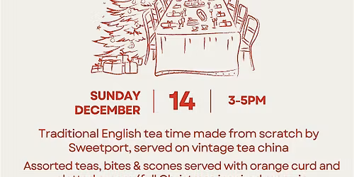 A Christmas Afternoon Tea
