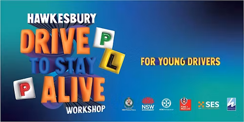 FREE!  Hawkesbury Drive to Stay Alive Workshop for Young Drivers