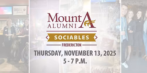 Mount Allison Alumni  Sociables - Fredericton