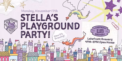 Stella's Playground Party: How it's brewing!
