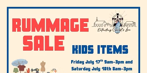 Rummage Sale-kids items 
