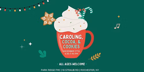 Caroling, Cocoa, and Cookies