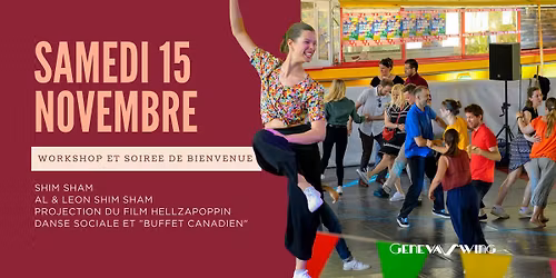 Workshop et soir\u00e9e de bienvenue!