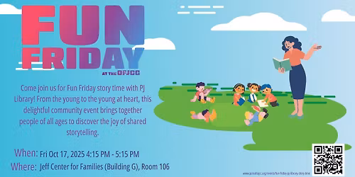 Fun Friday: PJ Library Story Time