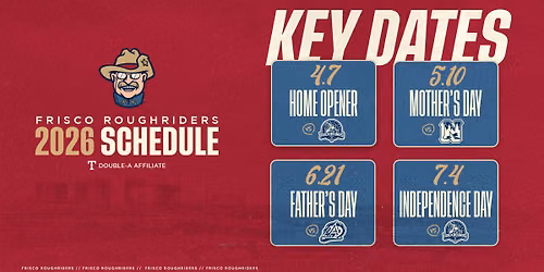 Frisco Roughriders vs. Wichita Wind Surge
