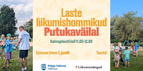 Laste liikumishommikud Putukav\u00e4ilal