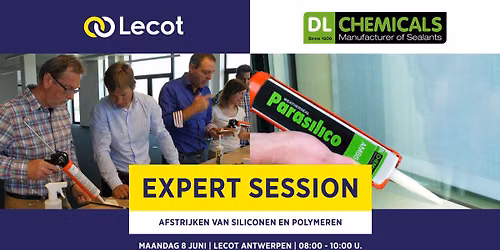 Lecot Expert Session - Afstrijken van siliconen en polymeren met DL Chemicals | Lecot Antwerpen