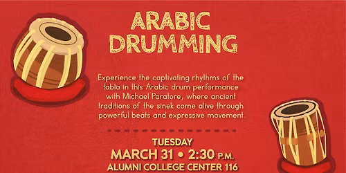 Performance: Arabic Drumming